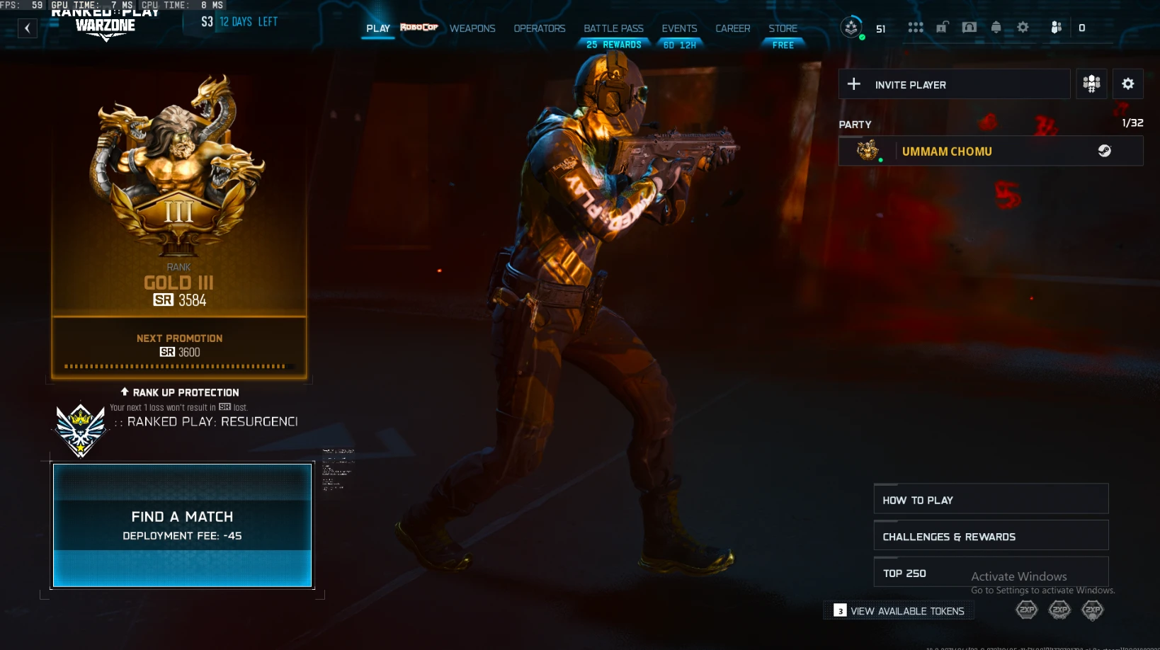 Ranked Ready