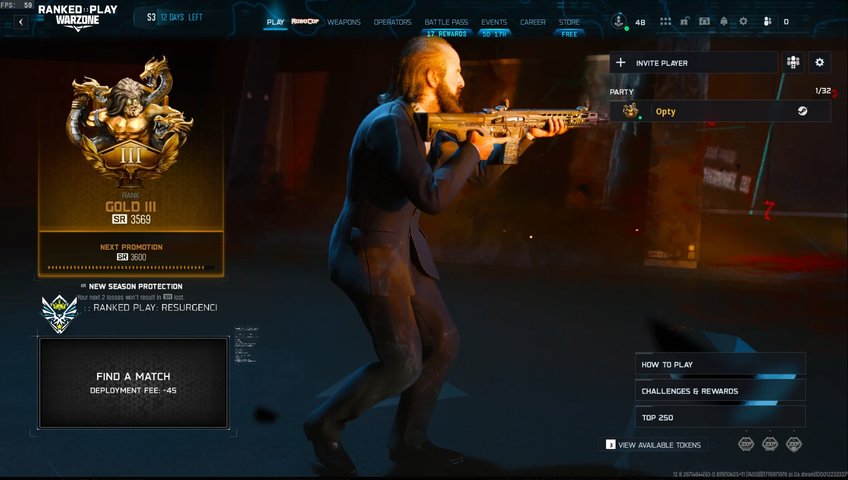 Ranked Ready GOLD III