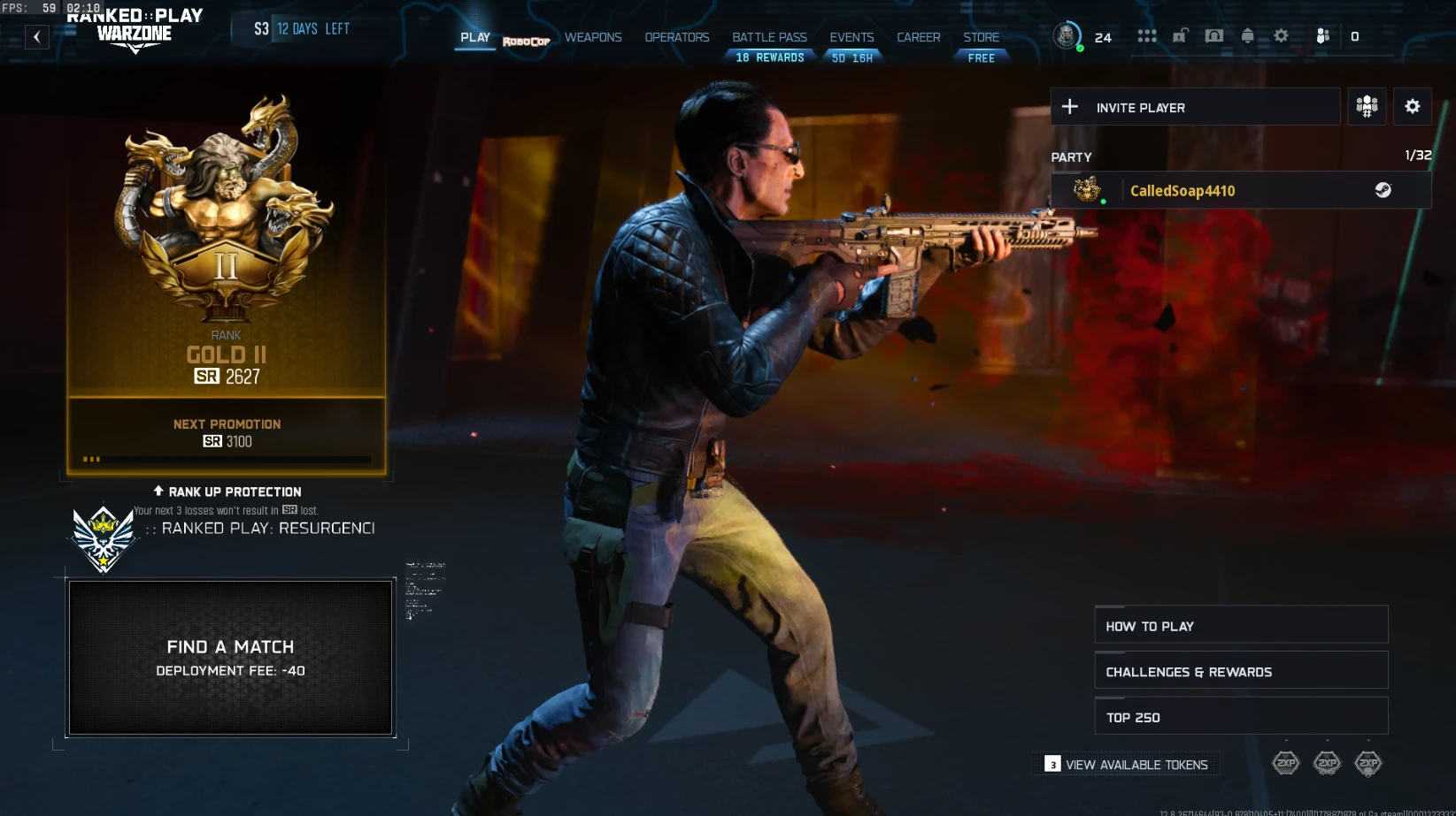 Ranked Ready Gold II