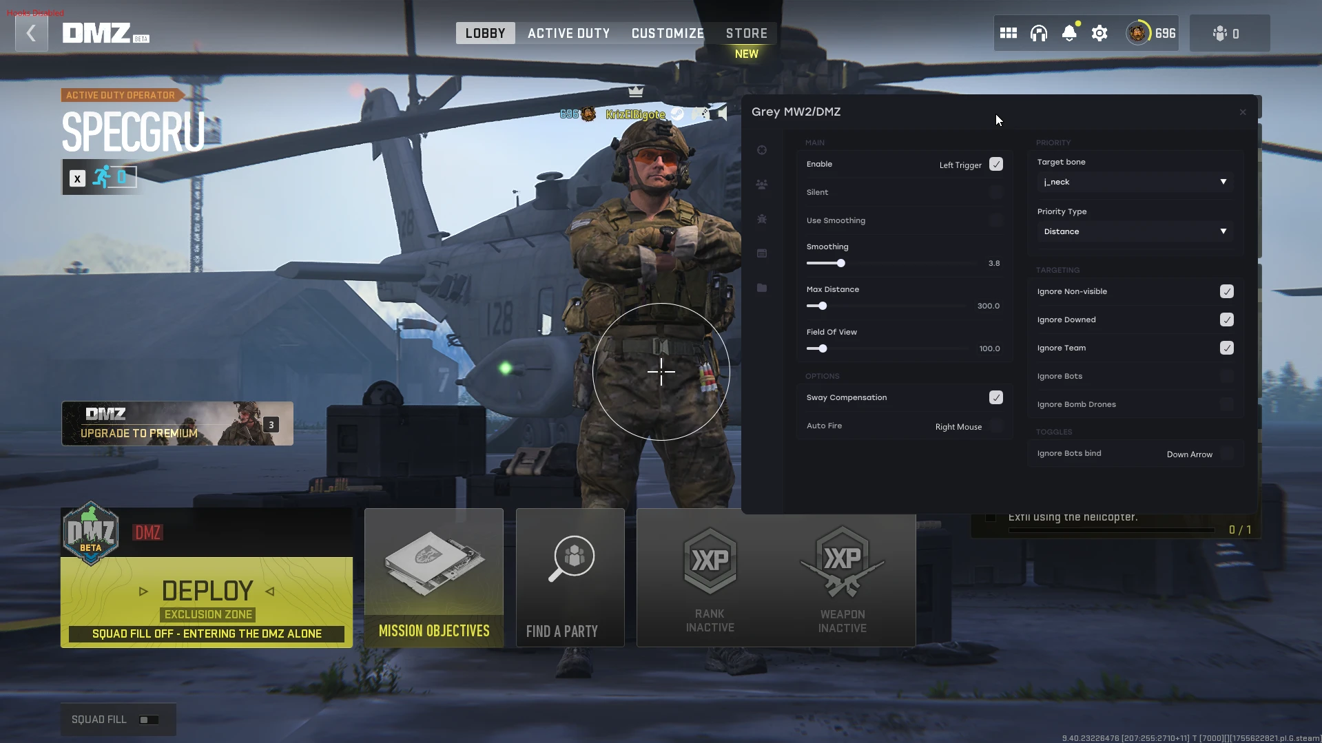 MW2 / DMZ Chair
